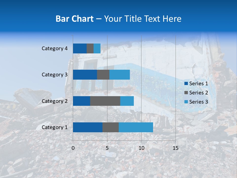 Architecture Ruin Industry PowerPoint Template