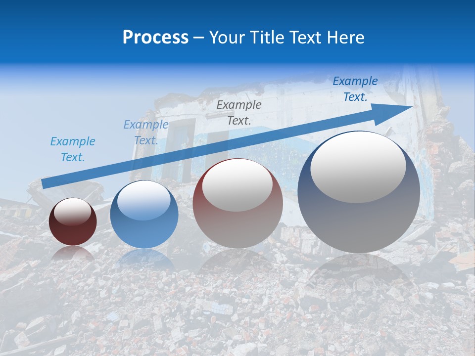 Architecture Ruin Industry PowerPoint Template