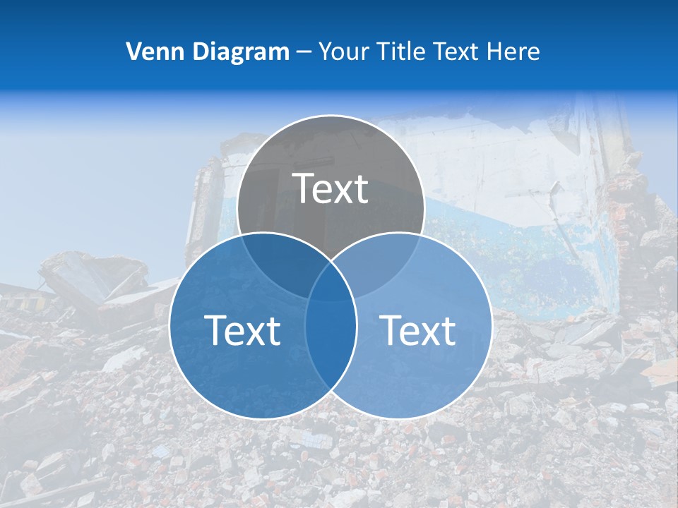 Architecture Ruin Industry PowerPoint Template