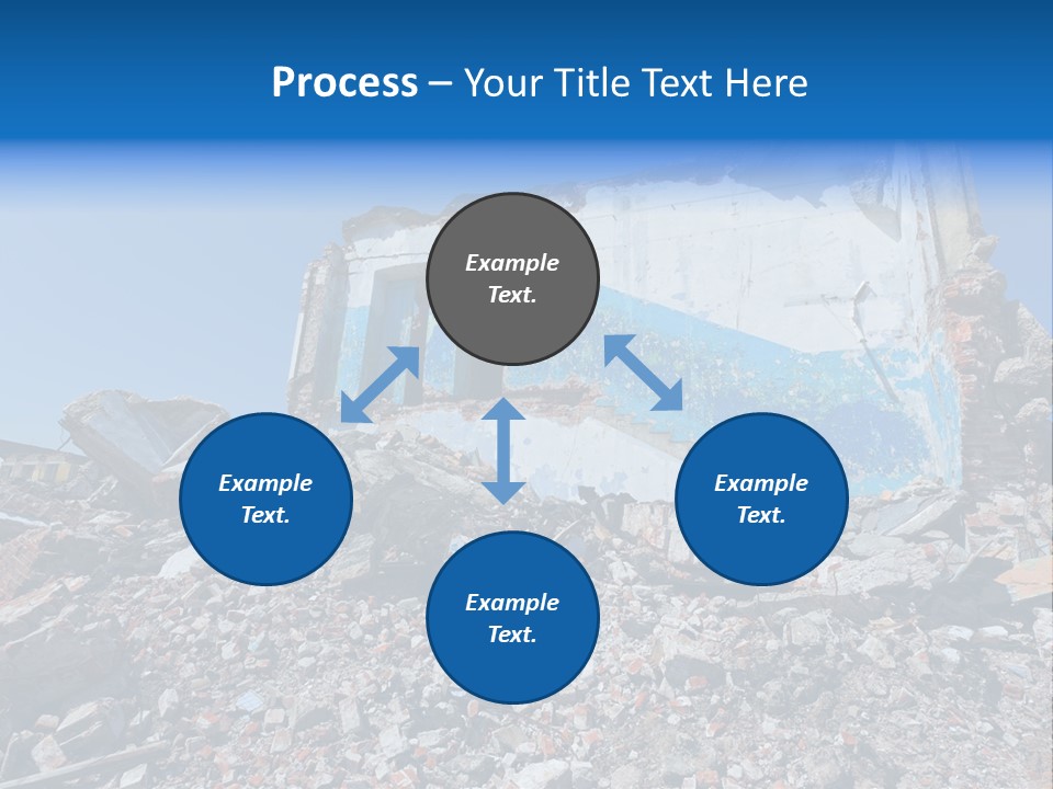 Architecture Ruin Industry PowerPoint Template