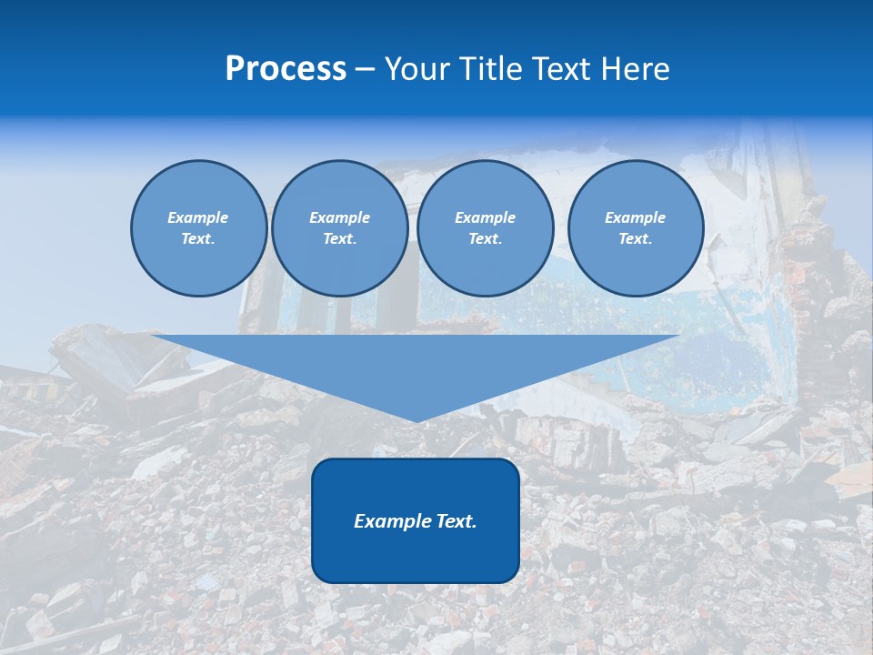 Architecture Ruin Industry PowerPoint Template