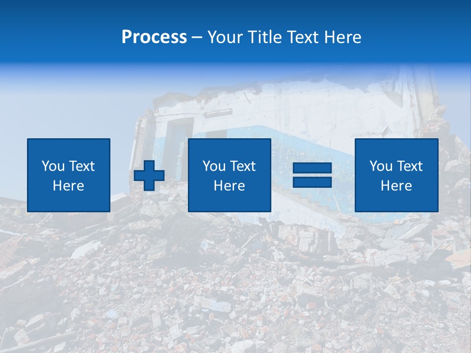 Architecture Ruin Industry PowerPoint Template