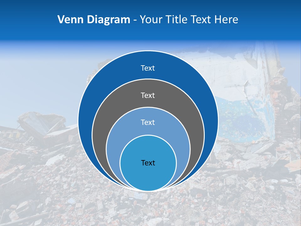 Architecture Ruin Industry PowerPoint Template