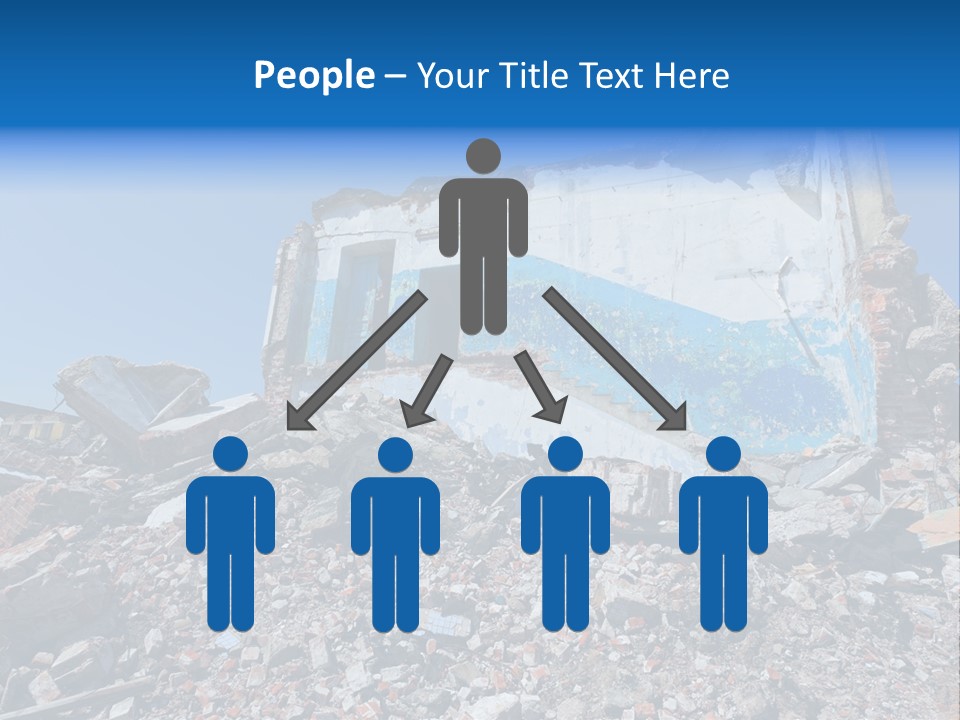 Architecture Ruin Industry PowerPoint Template