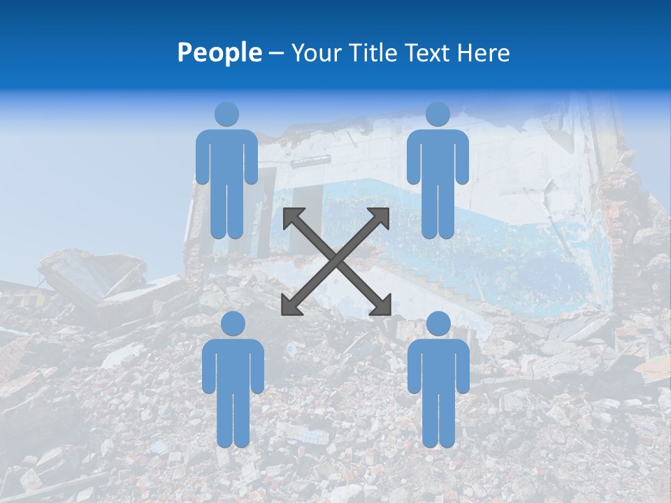 Architecture Ruin Industry PowerPoint Template