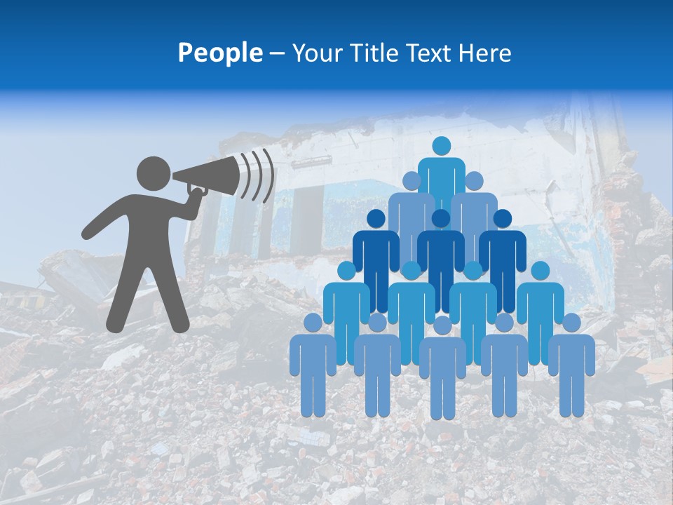 Architecture Ruin Industry PowerPoint Template