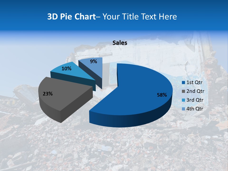 Architecture Ruin Industry PowerPoint Template