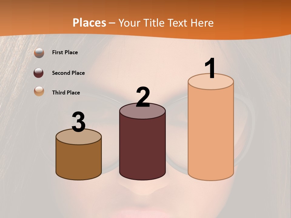 Woman Portrait Beauty PowerPoint Template