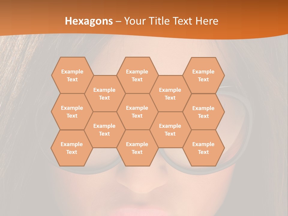 Woman Portrait Beauty PowerPoint Template