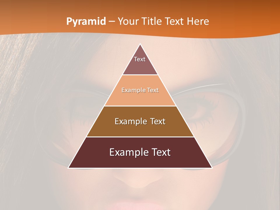 Woman Portrait Beauty PowerPoint Template