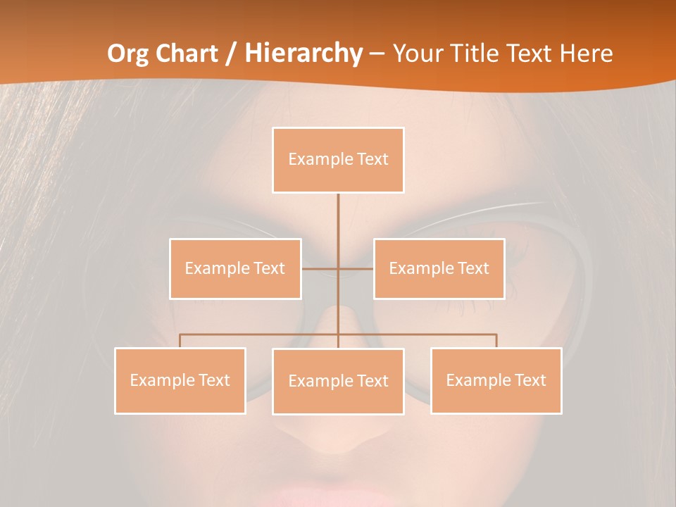 Woman Portrait Beauty PowerPoint Template