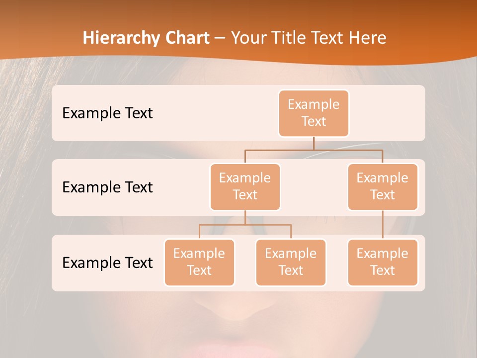Woman Portrait Beauty PowerPoint Template
