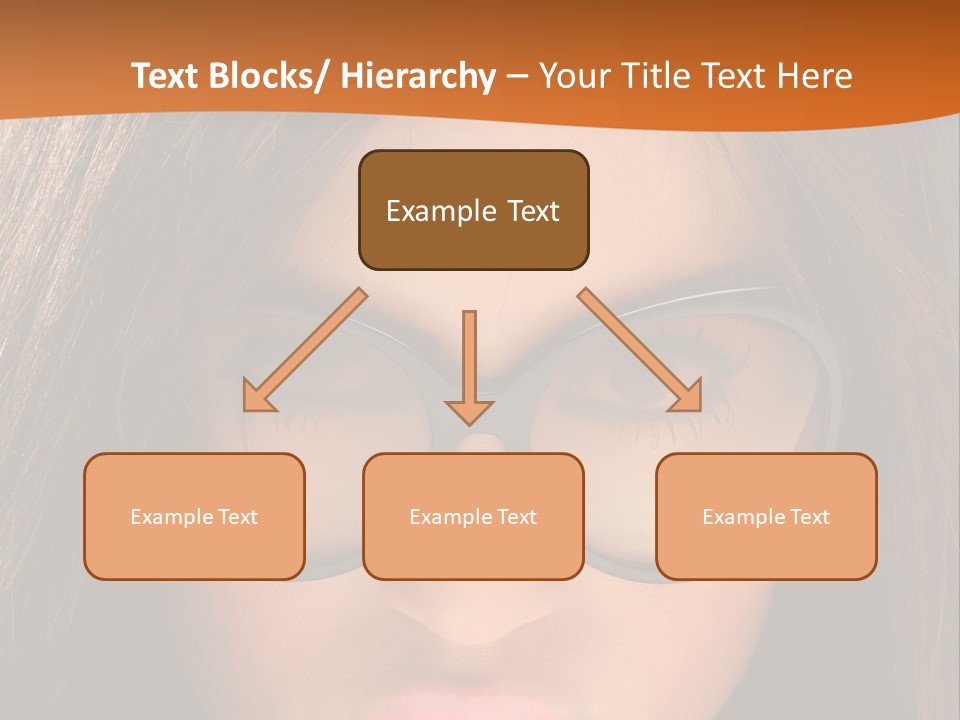 Woman Portrait Beauty PowerPoint Template