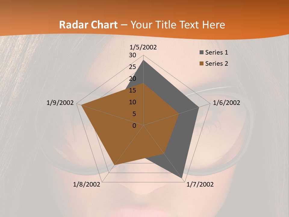 Woman Portrait Beauty PowerPoint Template