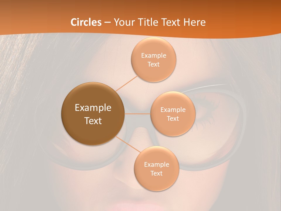 Woman Portrait Beauty PowerPoint Template