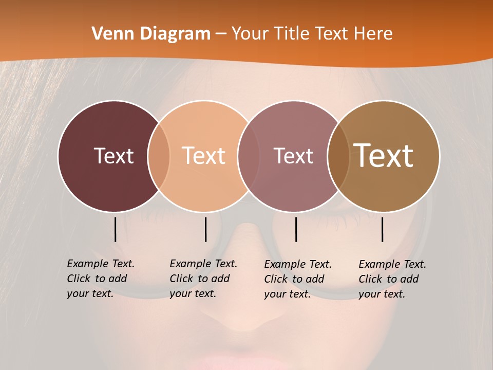 Woman Portrait Beauty PowerPoint Template