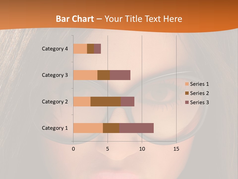 Woman Portrait Beauty PowerPoint Template