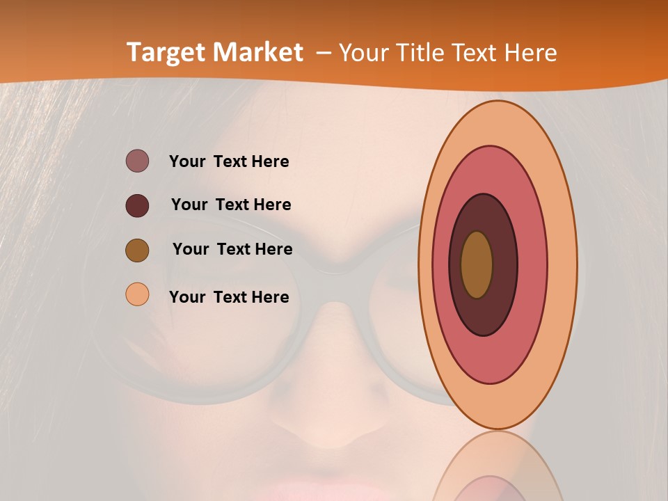 Woman Portrait Beauty PowerPoint Template