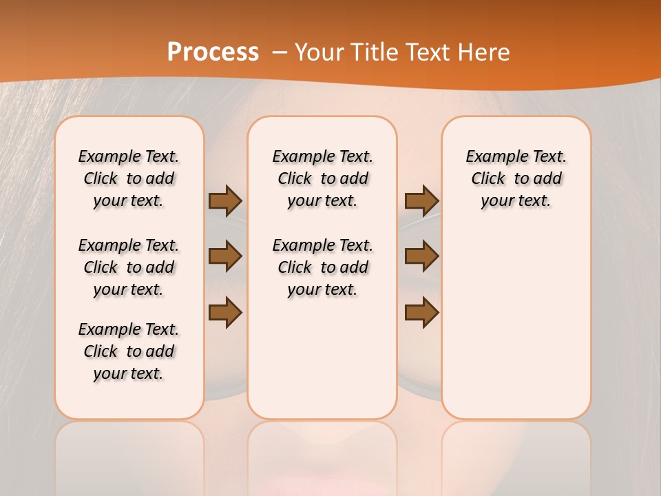 Woman Portrait Beauty PowerPoint Template