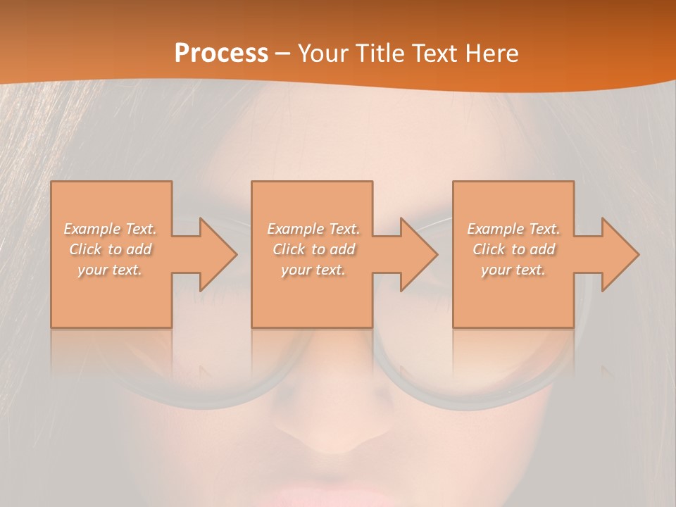 Woman Portrait Beauty PowerPoint Template