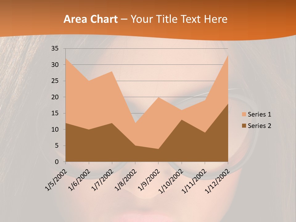 Woman Portrait Beauty PowerPoint Template