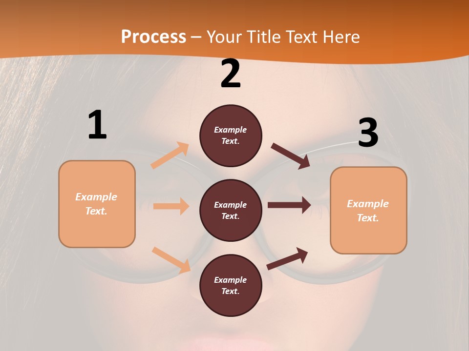 Woman Portrait Beauty PowerPoint Template