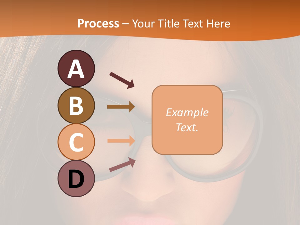 Woman Portrait Beauty PowerPoint Template