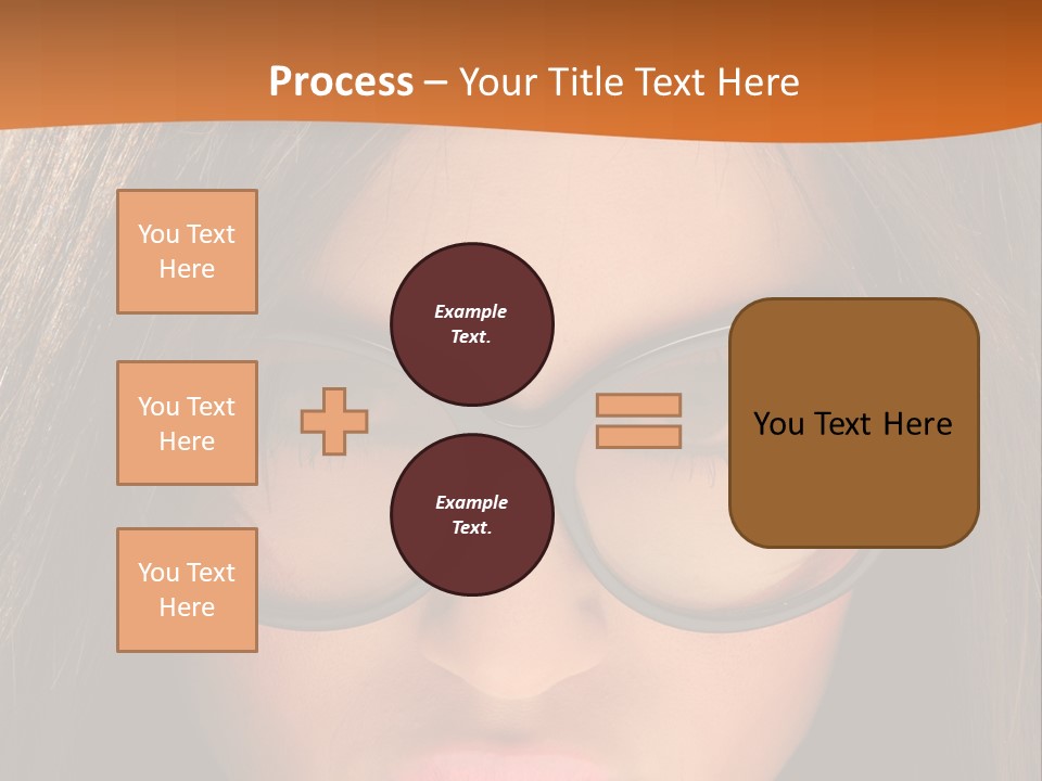 Woman Portrait Beauty PowerPoint Template