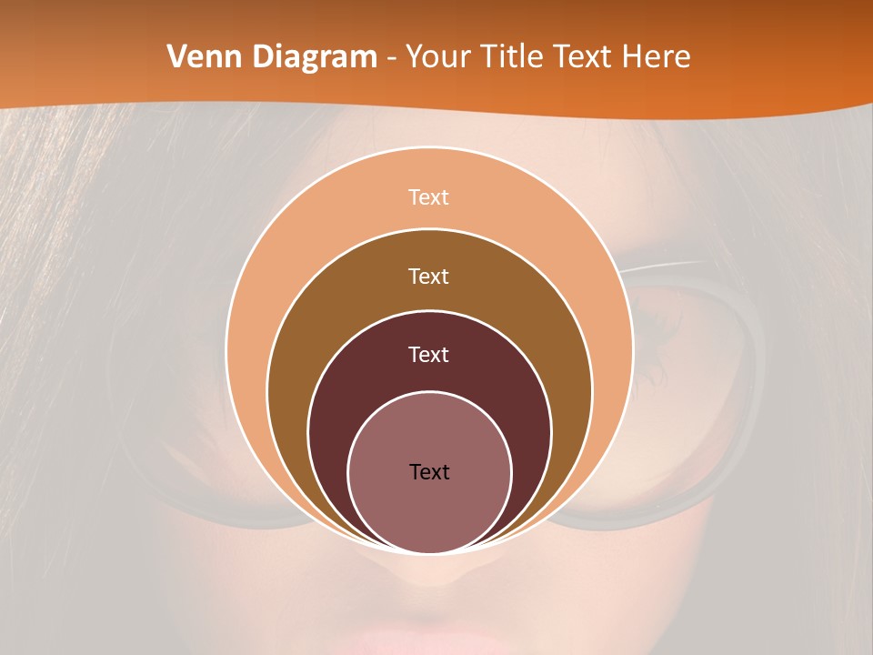 Woman Portrait Beauty PowerPoint Template