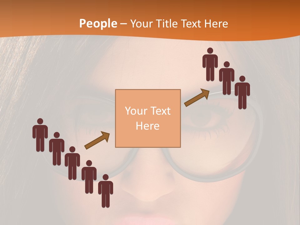 Woman Portrait Beauty PowerPoint Template