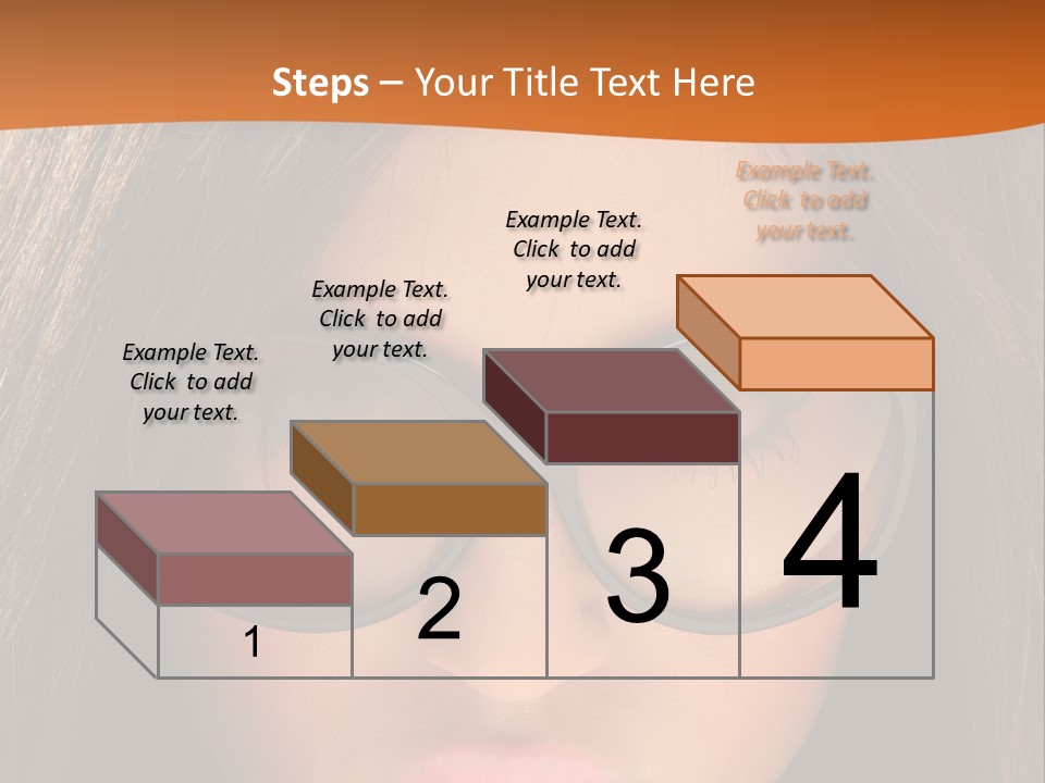 Woman Portrait Beauty PowerPoint Template