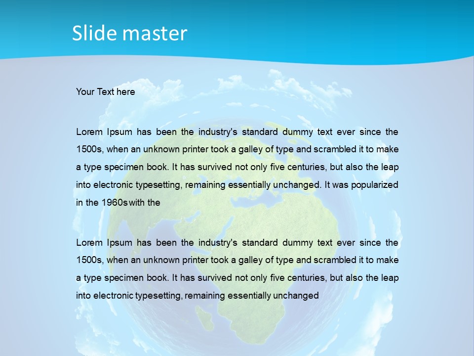 Japan Land Europe PowerPoint Template