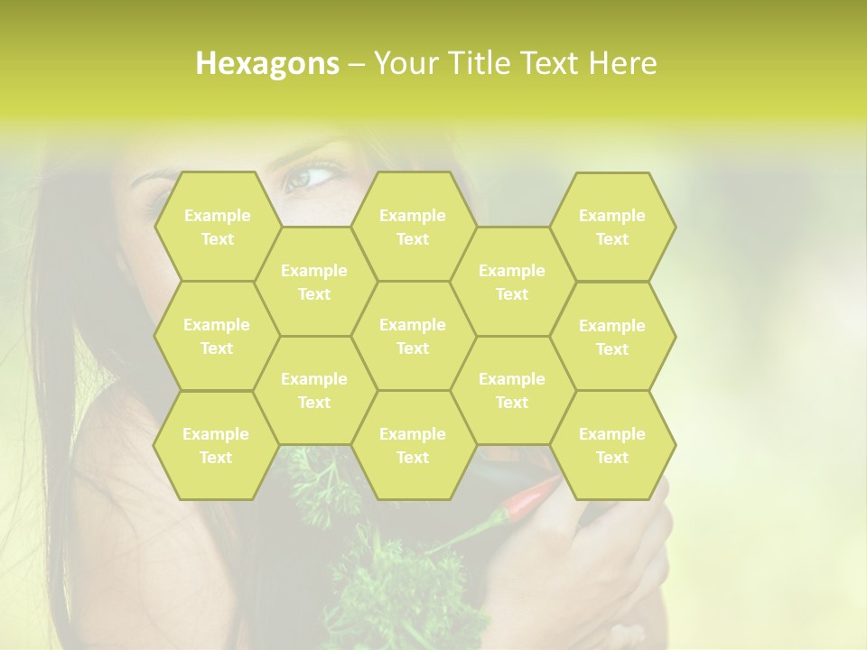 Vitamin Aubergine Zucchini PowerPoint Template