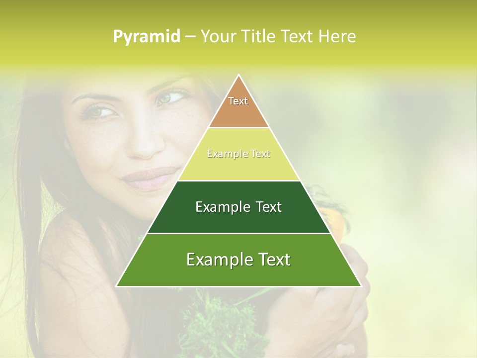 Vitamin Aubergine Zucchini PowerPoint Template