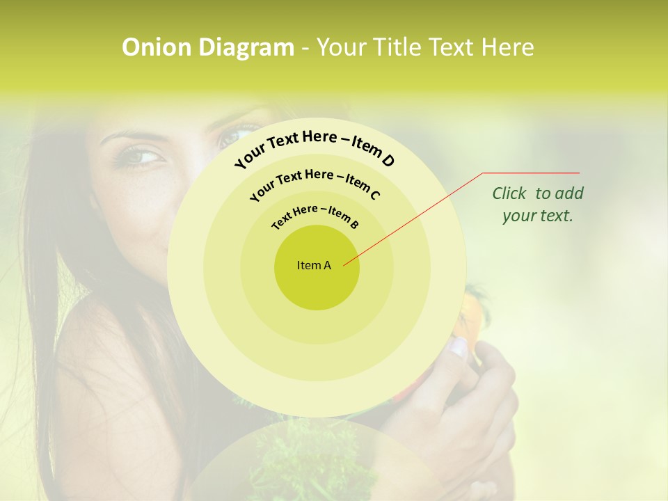 Vitamin Aubergine Zucchini PowerPoint Template