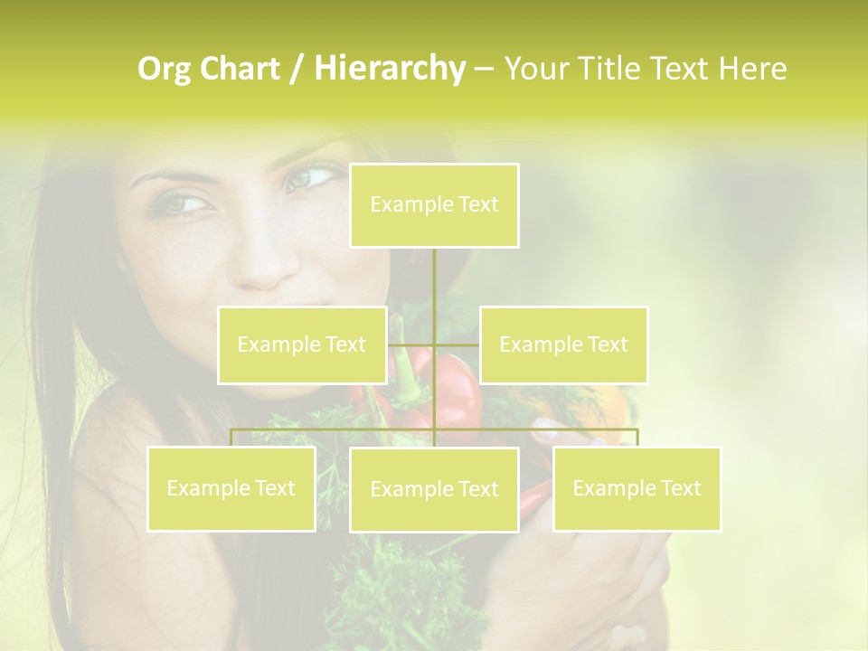 Vitamin Aubergine Zucchini PowerPoint Template