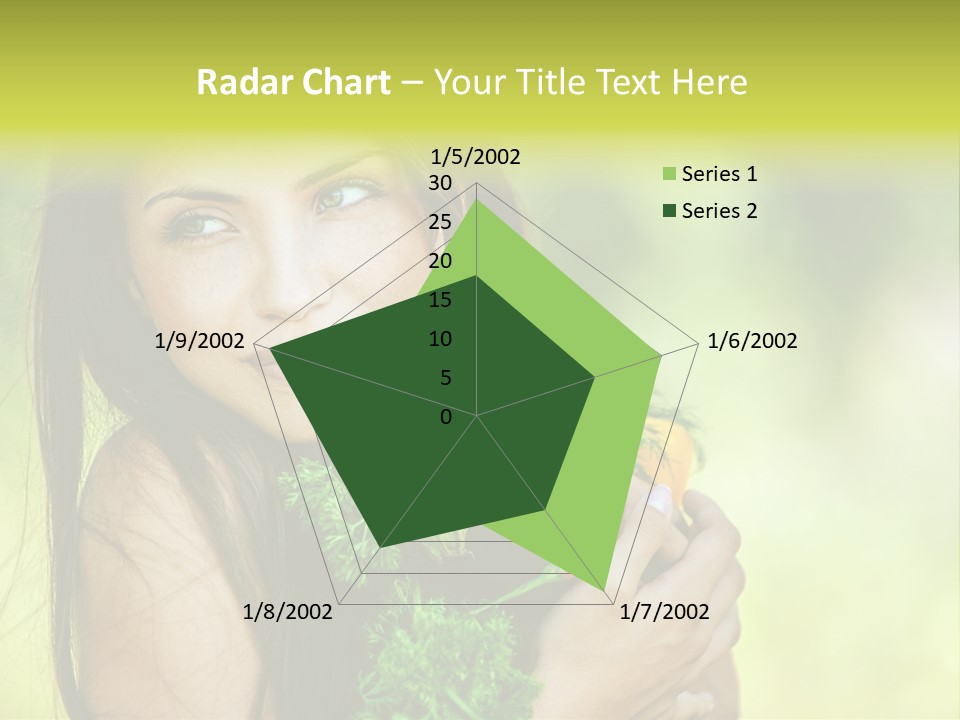 Vitamin Aubergine Zucchini PowerPoint Template