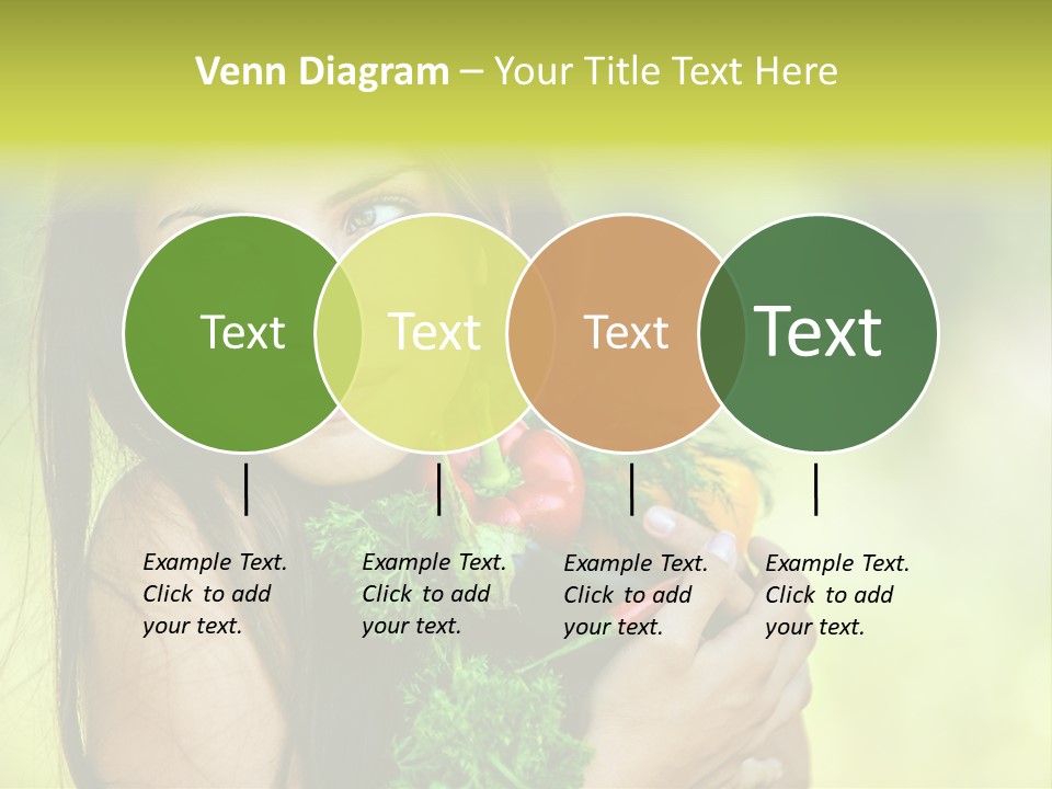 Vitamin Aubergine Zucchini PowerPoint Template