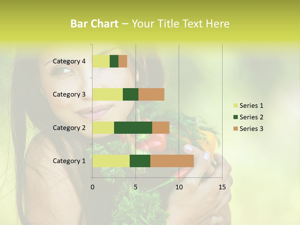 Vitamin Aubergine Zucchini PowerPoint Template