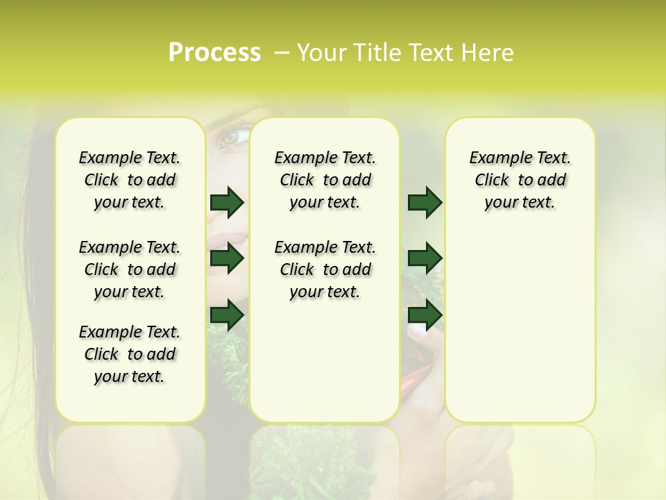 Vitamin Aubergine Zucchini PowerPoint Template