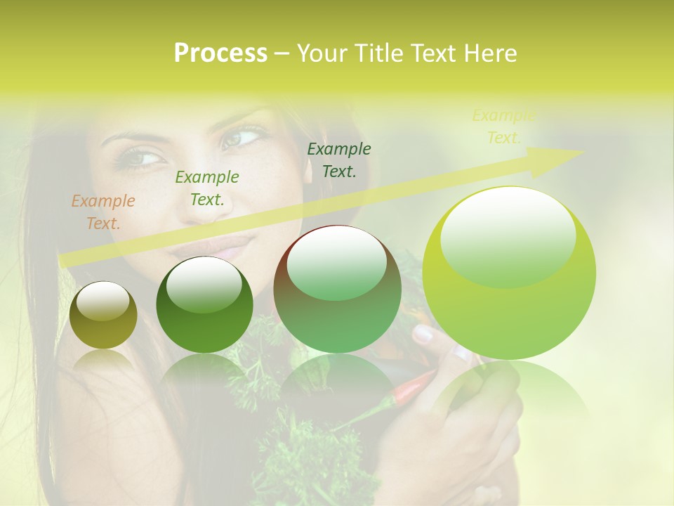 Vitamin Aubergine Zucchini PowerPoint Template