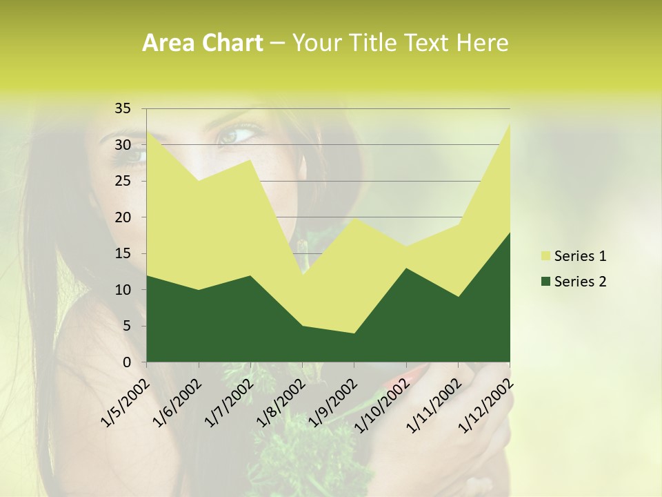 Vitamin Aubergine Zucchini PowerPoint Template