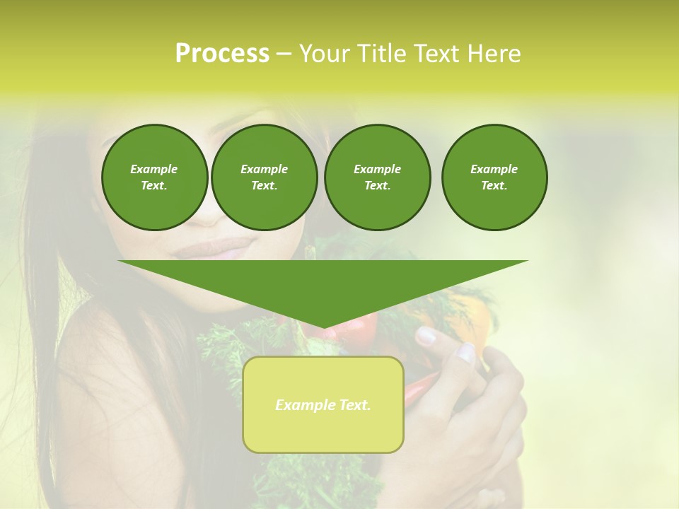 Vitamin Aubergine Zucchini PowerPoint Template