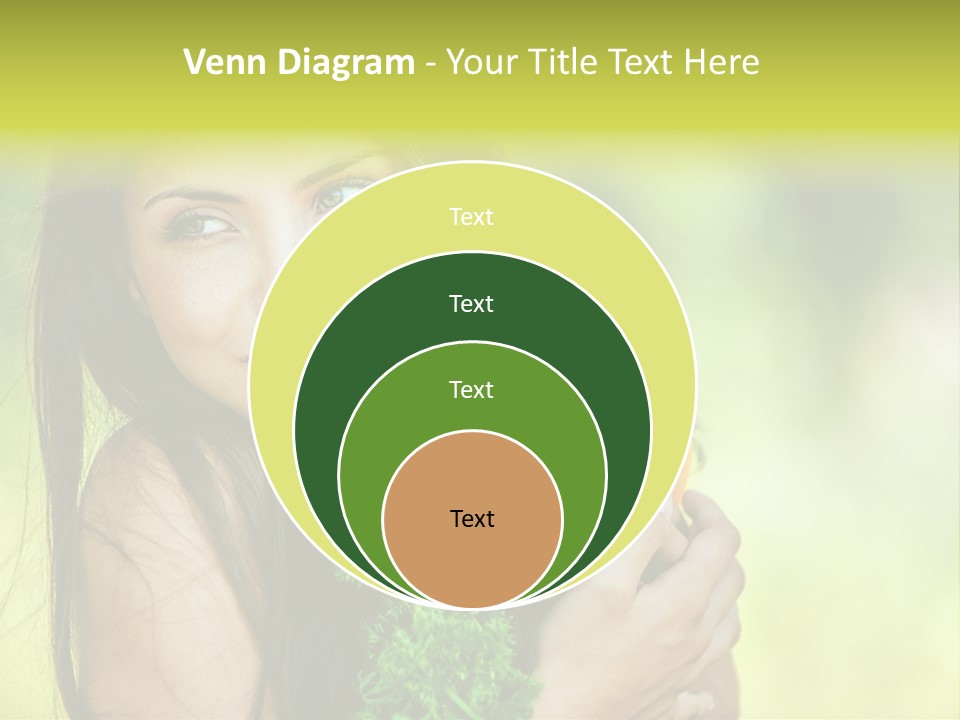 Vitamin Aubergine Zucchini PowerPoint Template