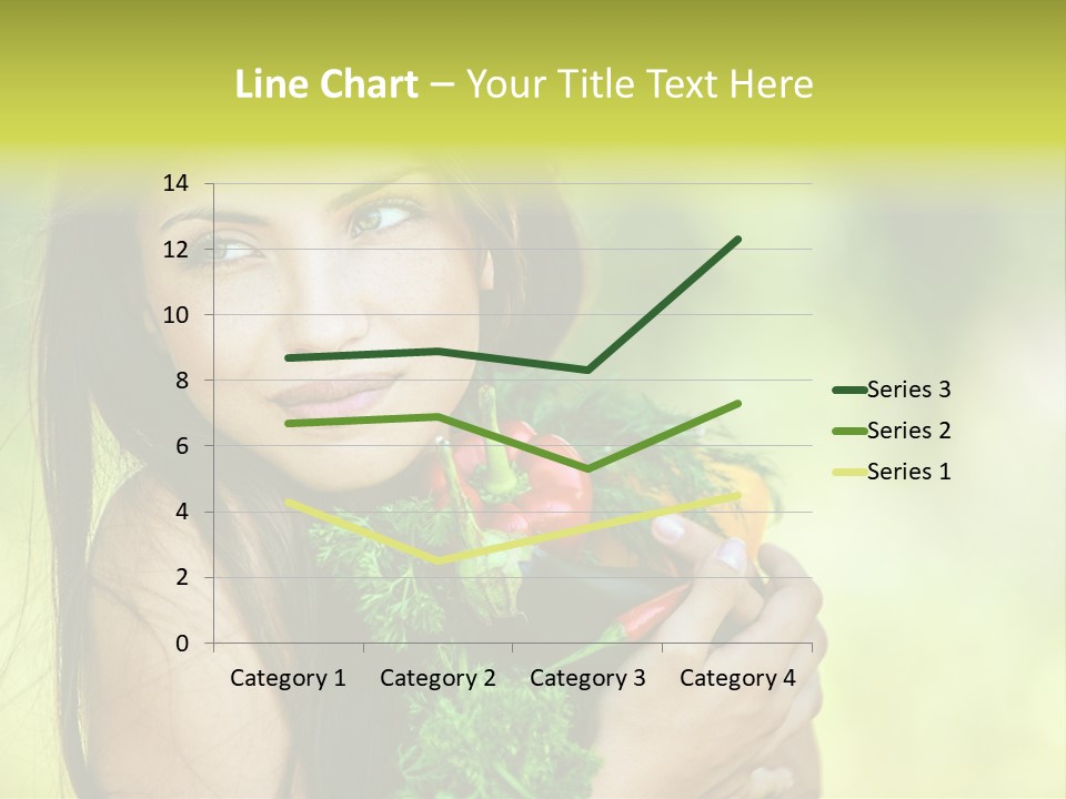 Vitamin Aubergine Zucchini PowerPoint Template