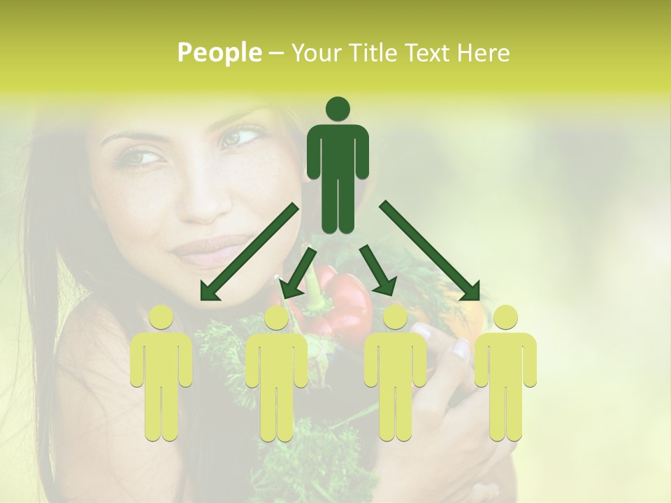 Vitamin Aubergine Zucchini PowerPoint Template