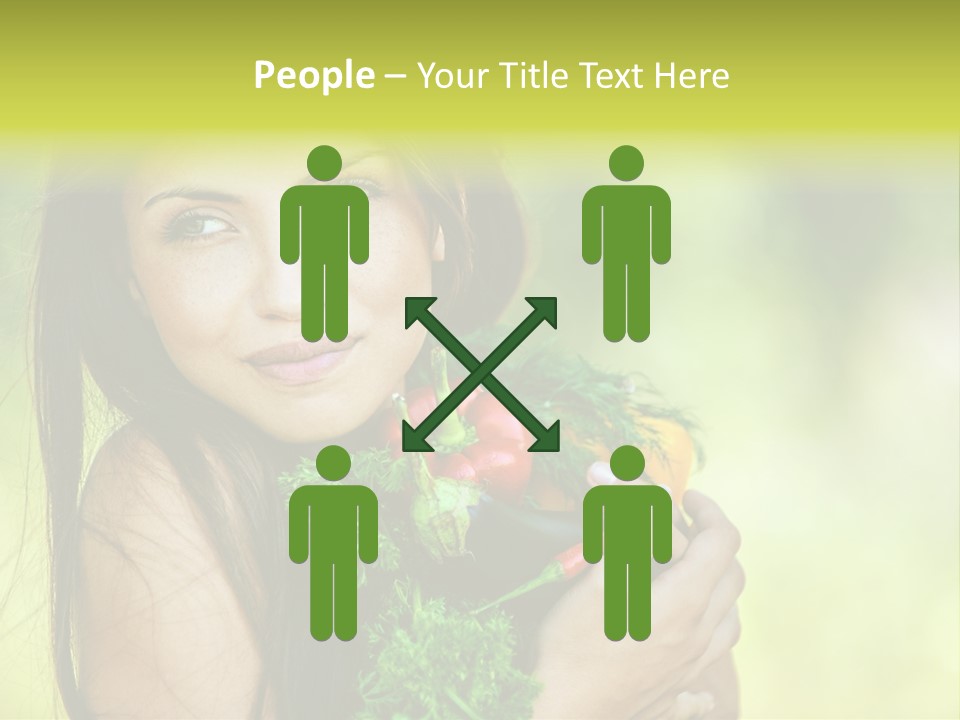 Vitamin Aubergine Zucchini PowerPoint Template