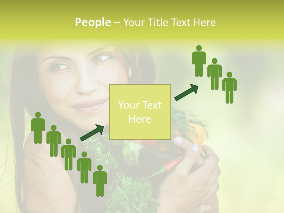 Vitamin Aubergine Zucchini PowerPoint Template