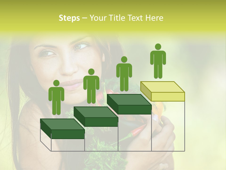 Vitamin Aubergine Zucchini PowerPoint Template