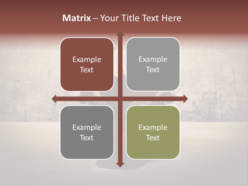 Wall Classic Girl PowerPoint Template